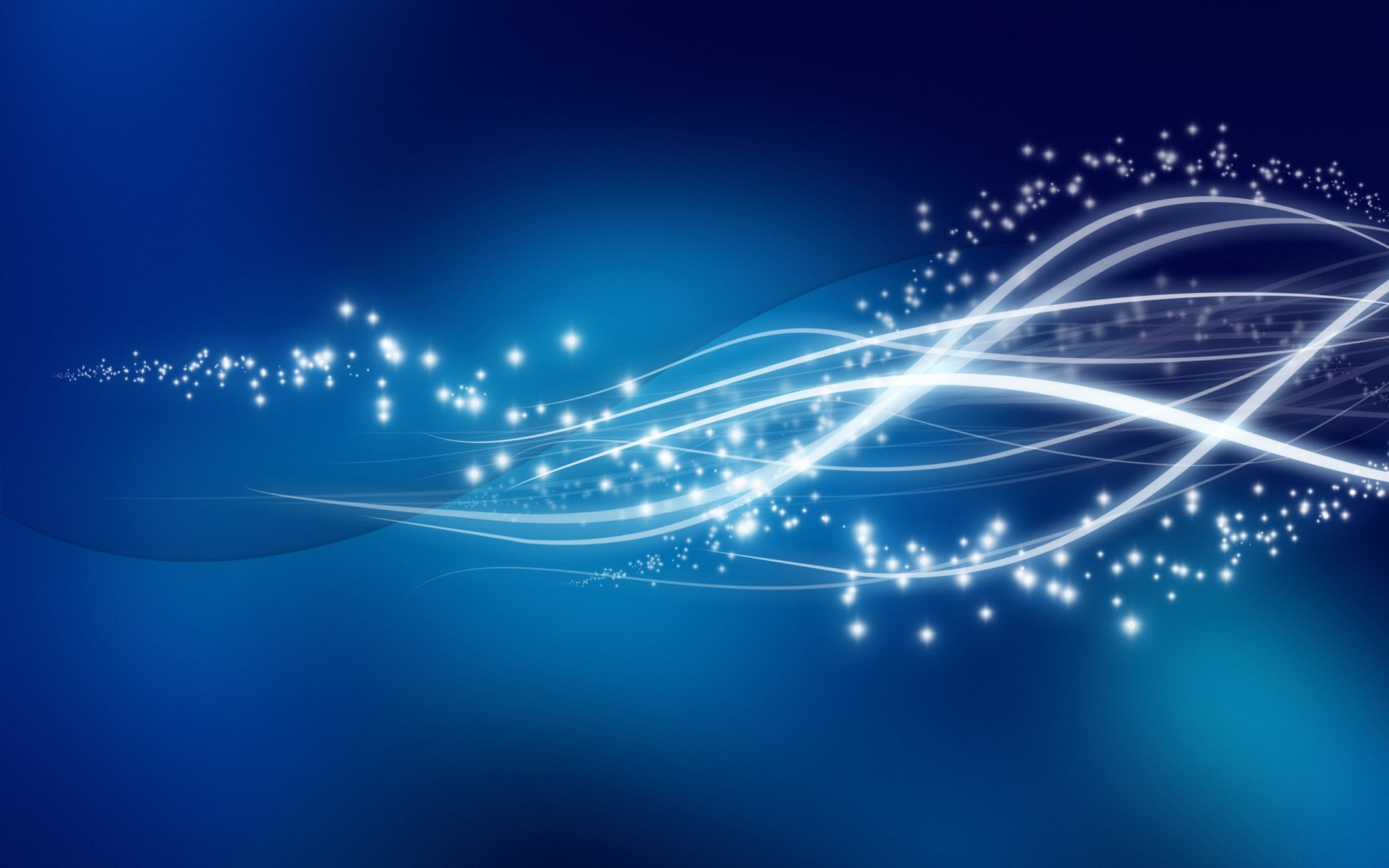 points lueur courbes