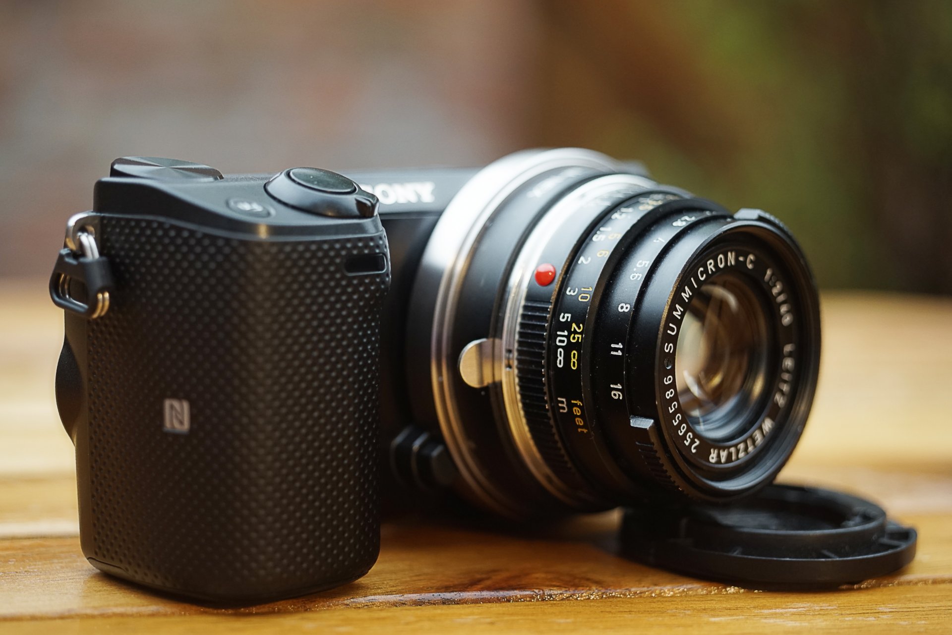 caméra sony a7r arrière-plan