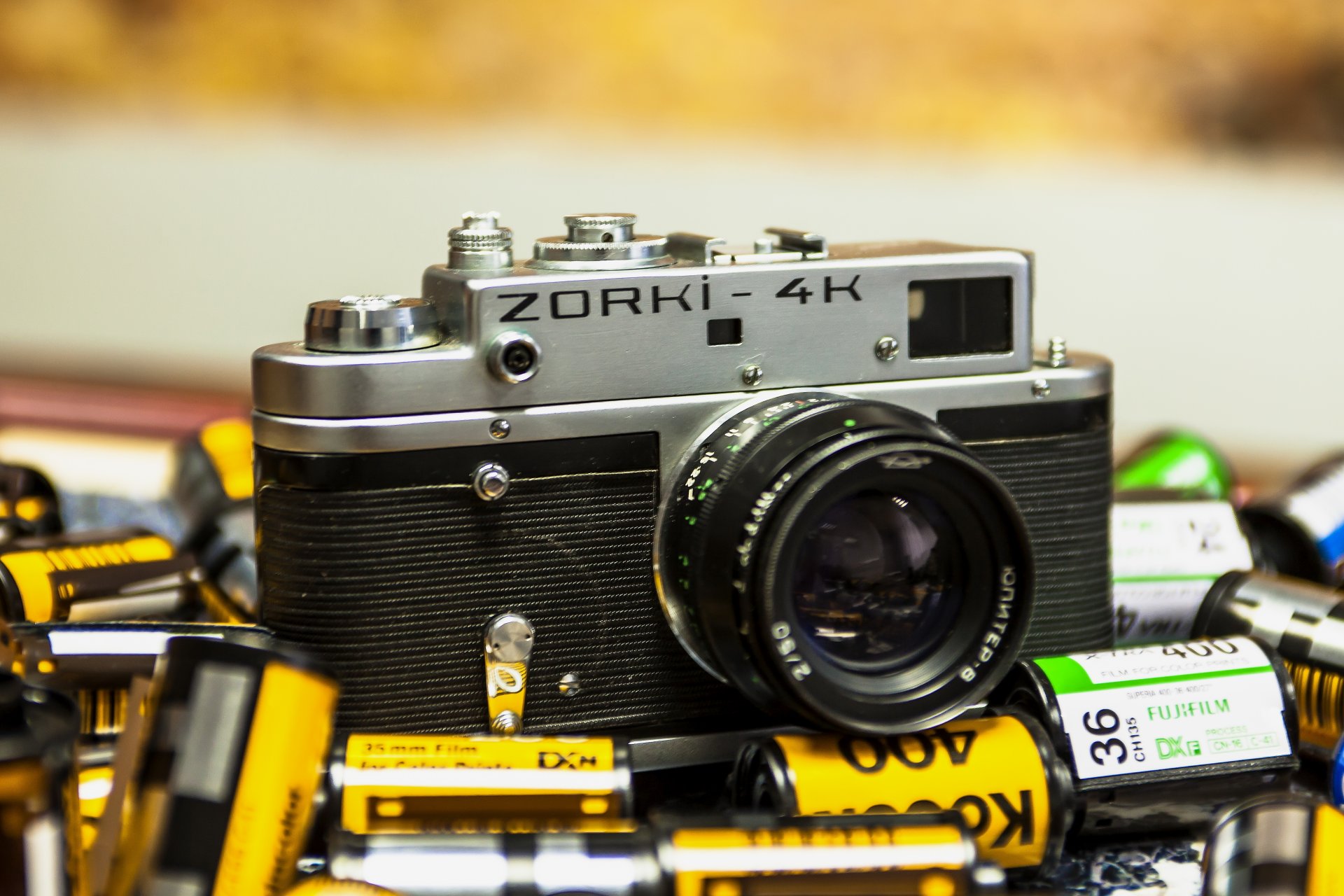 zorki-4k appareil photo appareil photo objectif