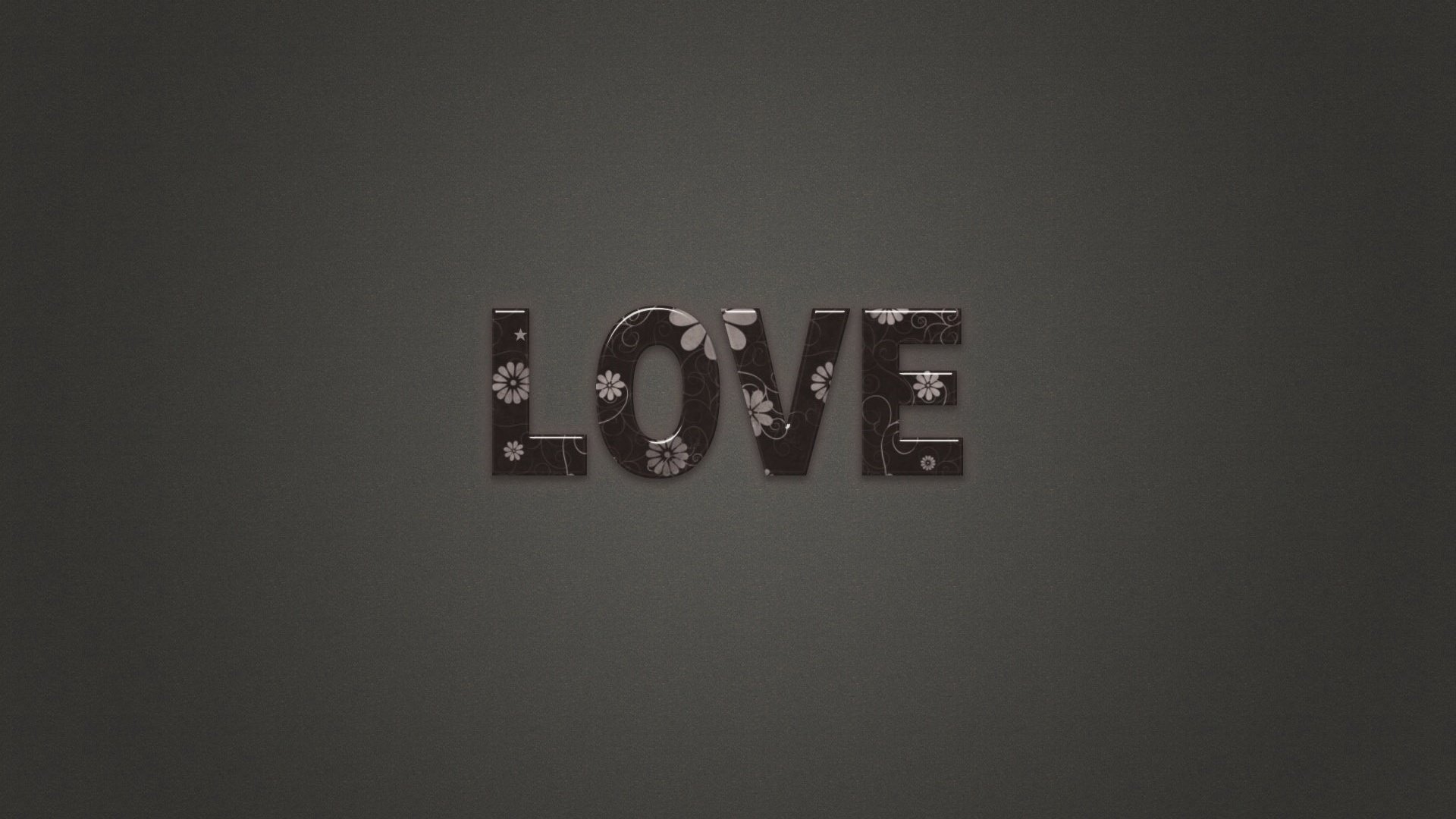 mur gris mots d amour marguerites