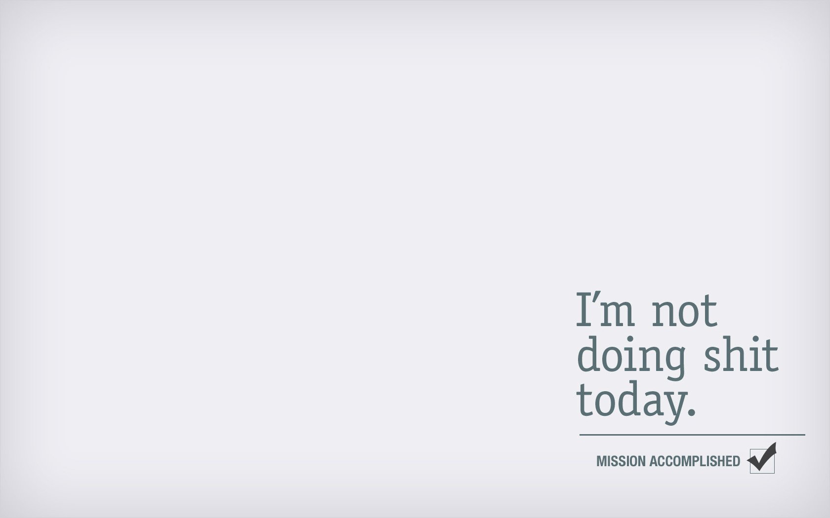 texte terminé minimalisme inscription mission fond fond gris mots devise citation