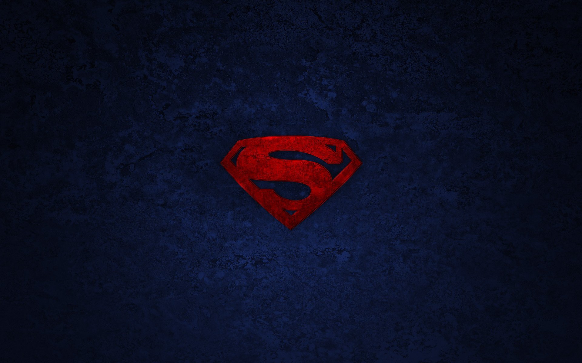 superman minimalisme superman logo symbole super-héros fond emblèmes simplicité fond sombre