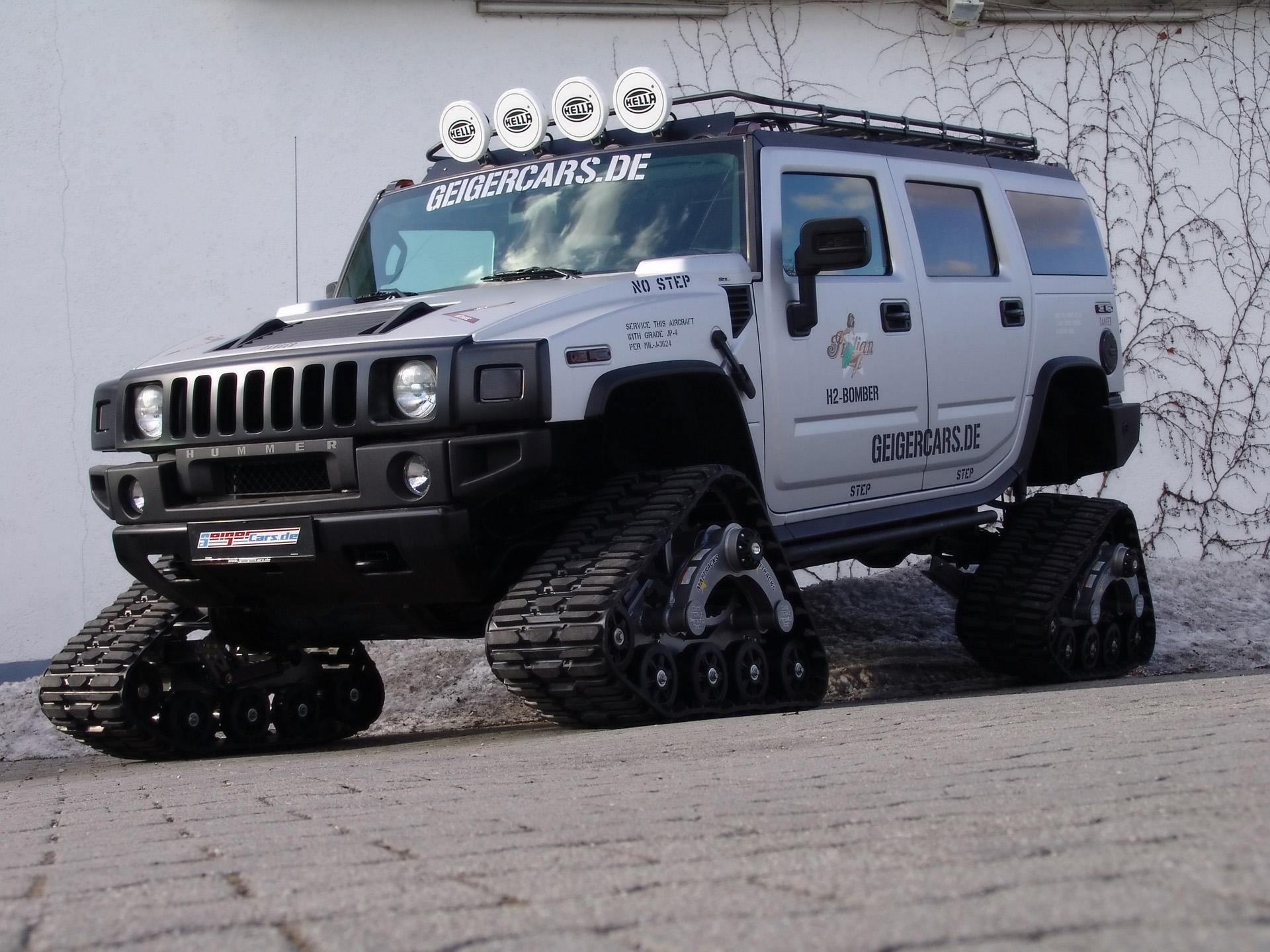 hummer h 2 bombardier suv