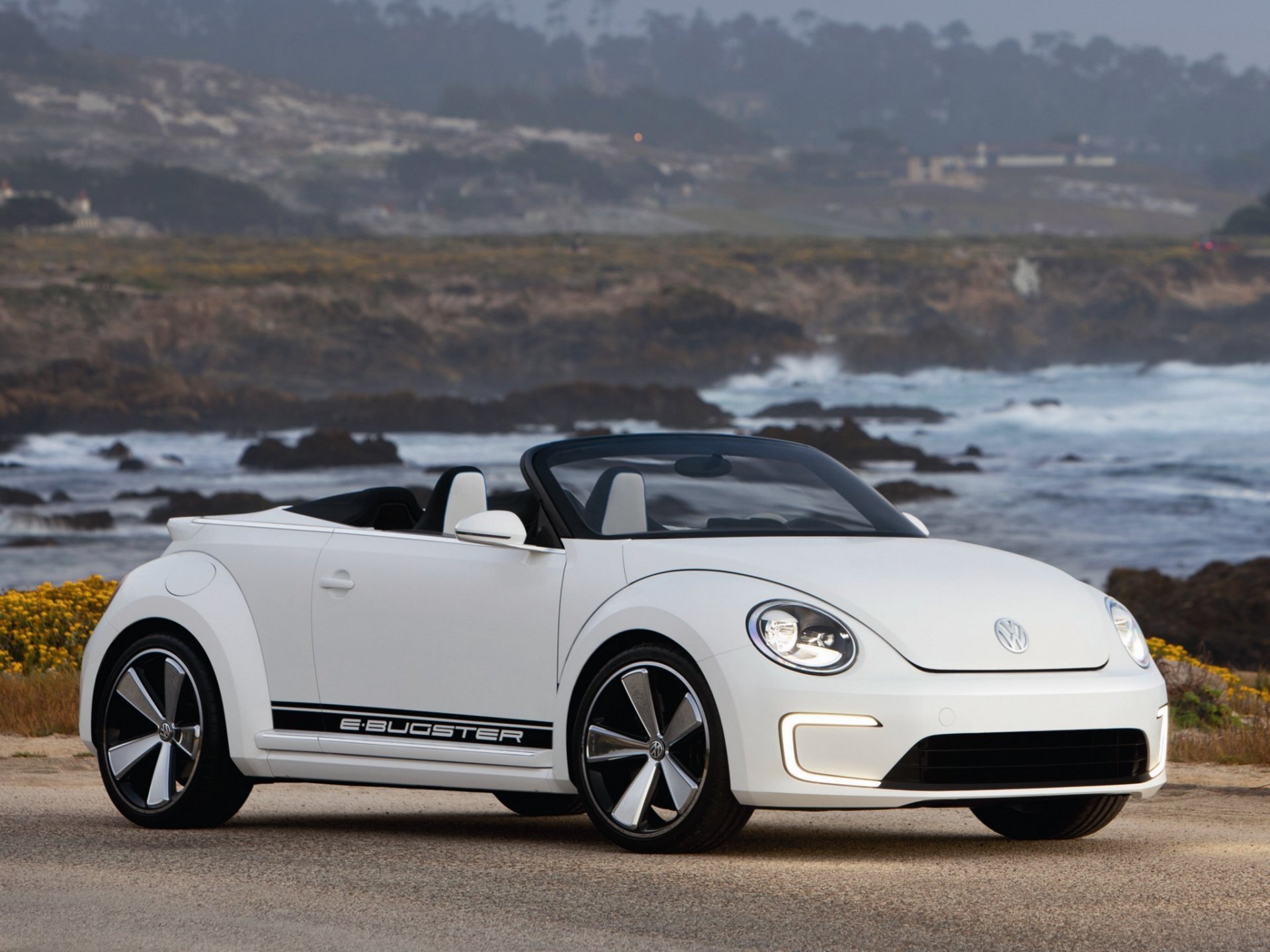 volkswagen e-bugster bord de mer