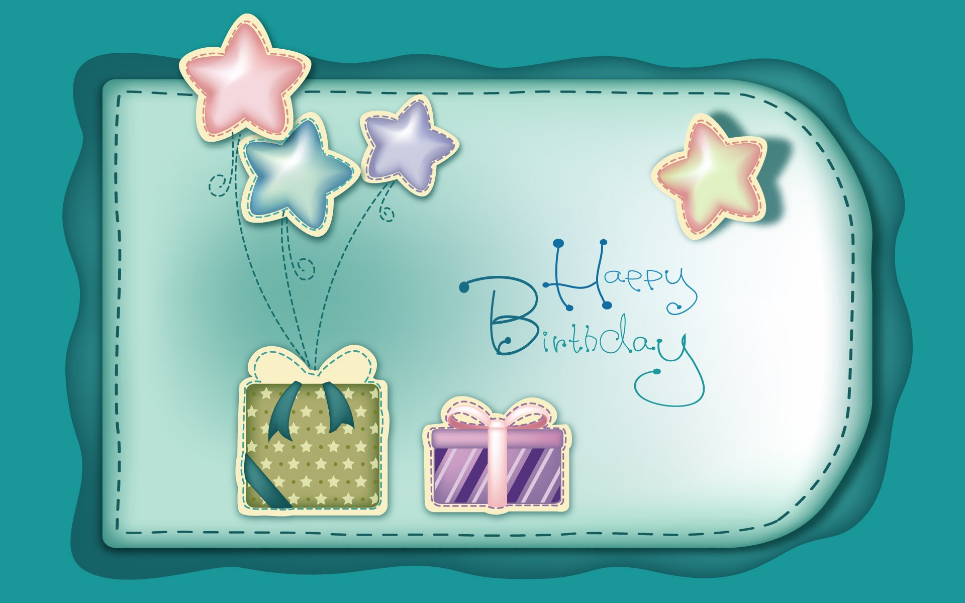 joyeux anniversaire pdtplf carte postale ballons cadeaux joyeux anniversaire vacances