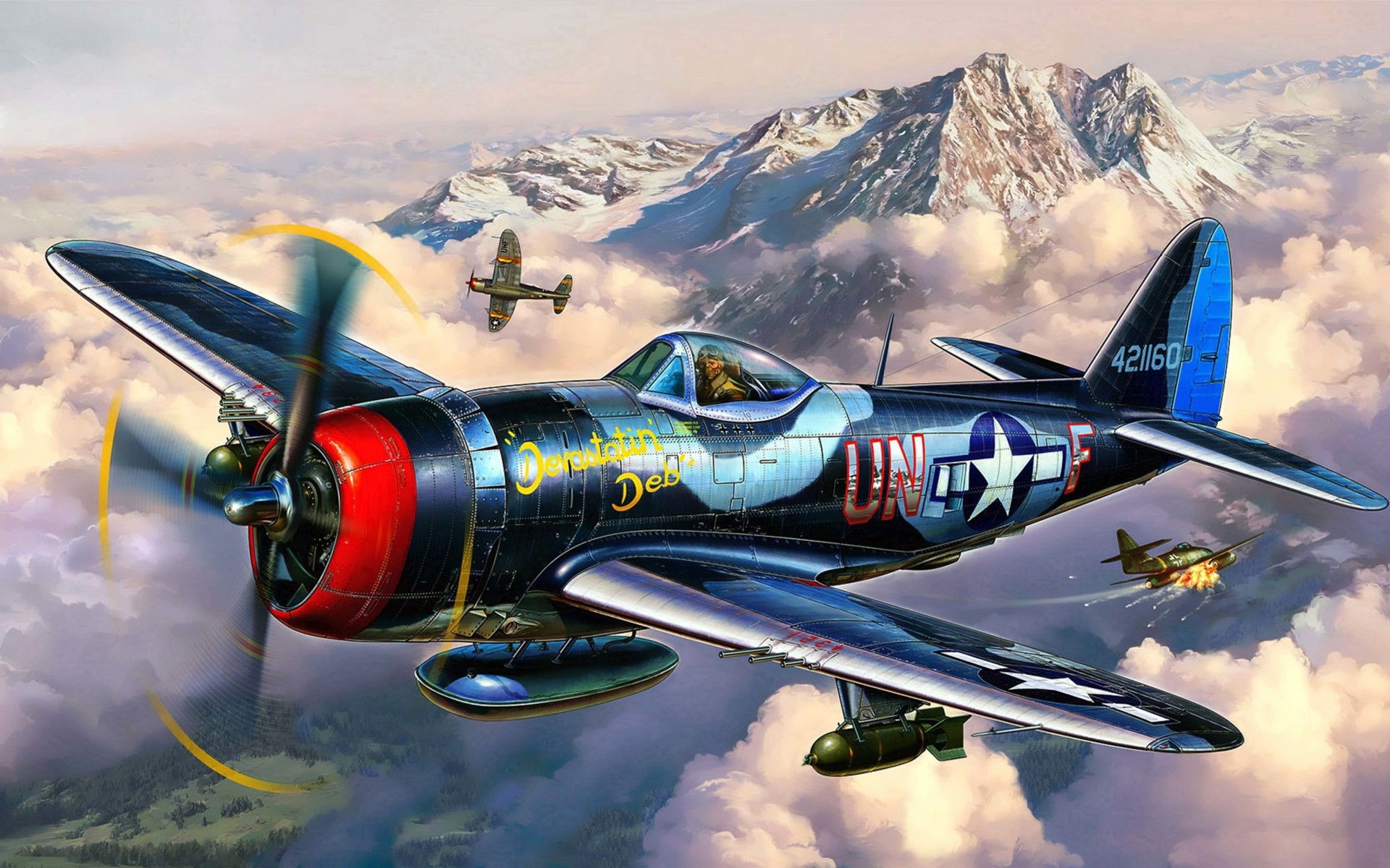 avion art république foudre