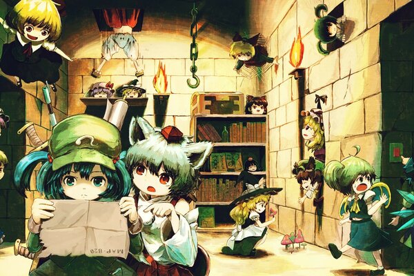 Yukari Remilia anime art