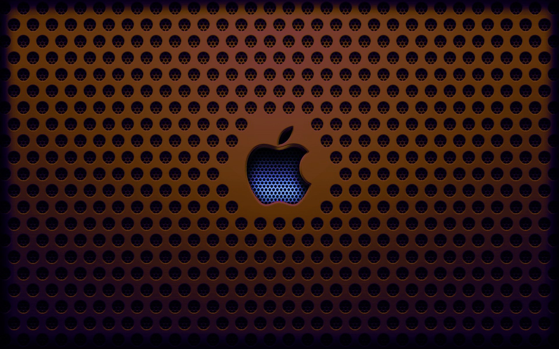 pomme économiseur d écran grille