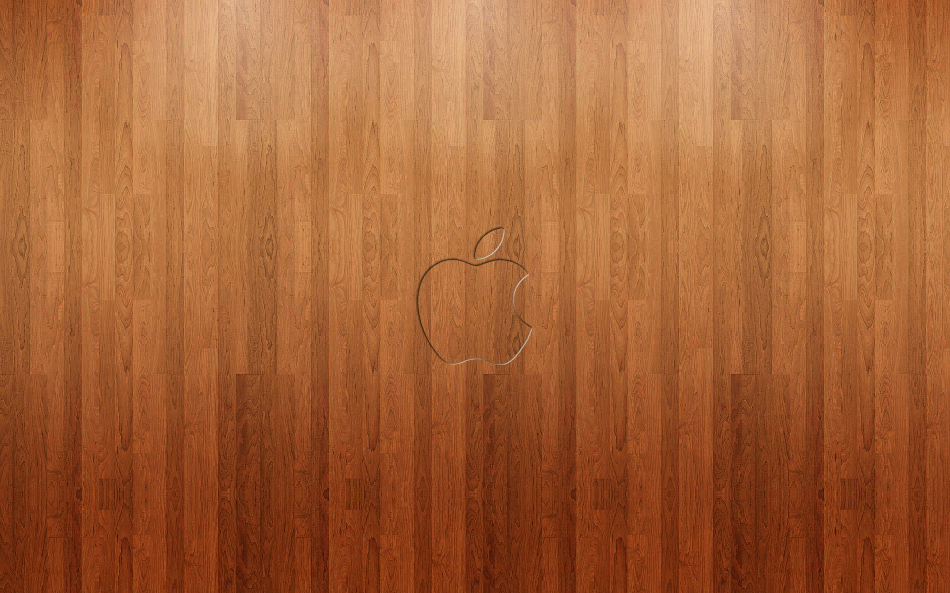 pomme logo fond texture parquet minimalisme