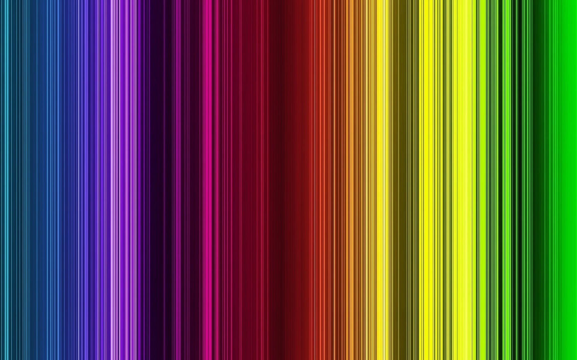 gamme de lignes bandes multicolore