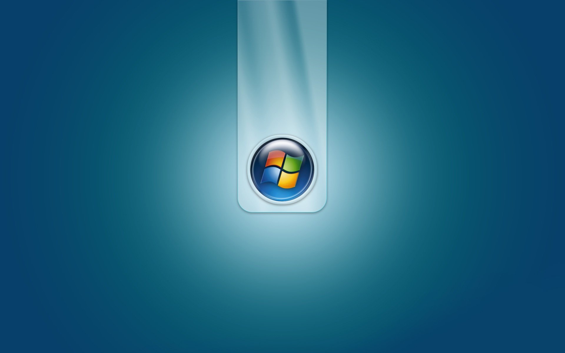 icône ronde bleu microsoft windows 7 emblèmes logos