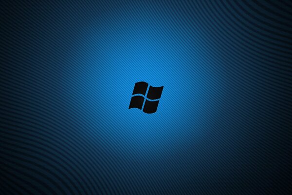 Logo windows sur fond abstrait