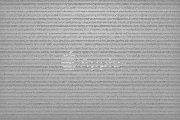 Image de logo d avril pomme grignotée