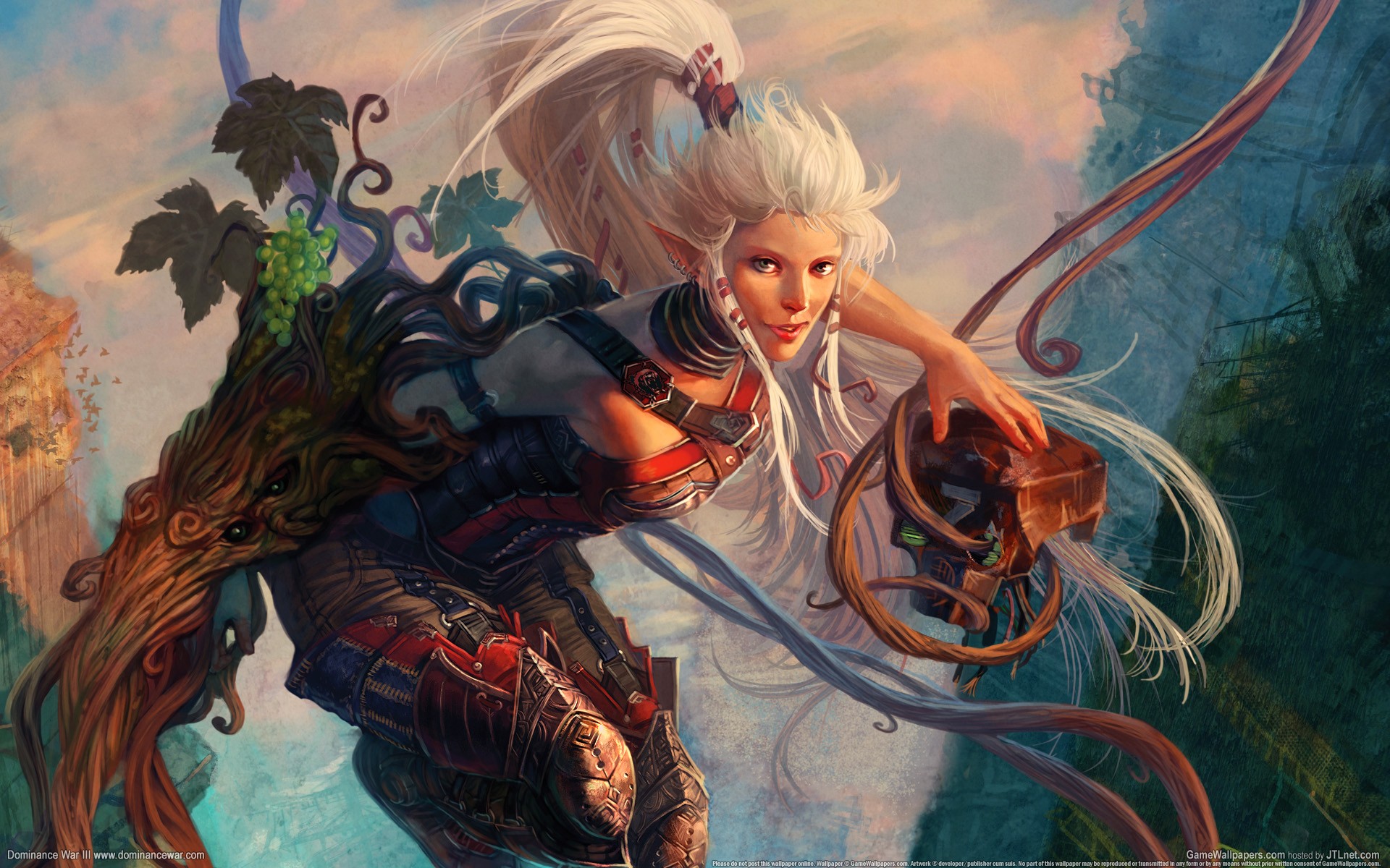 dominance war fille guerrier elfe