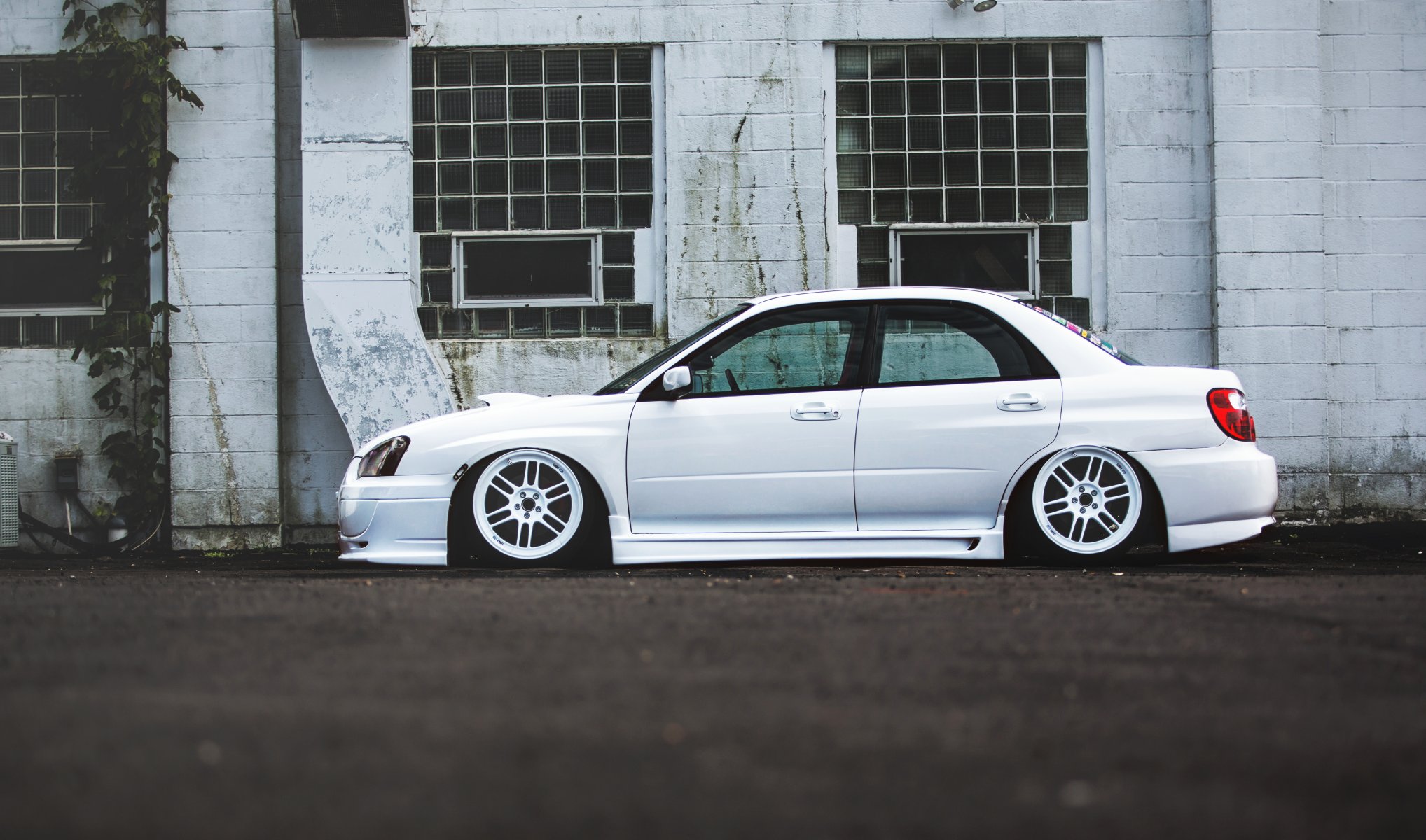 ubaru impreza wrx sti subaru impreza tuning blanc