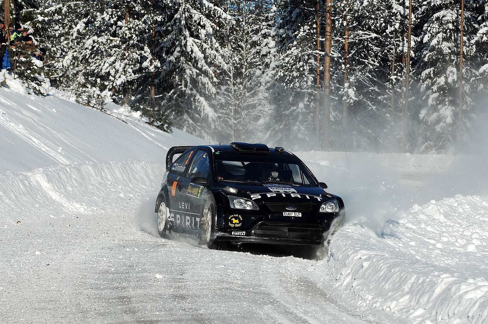rallye grondholm ford suède