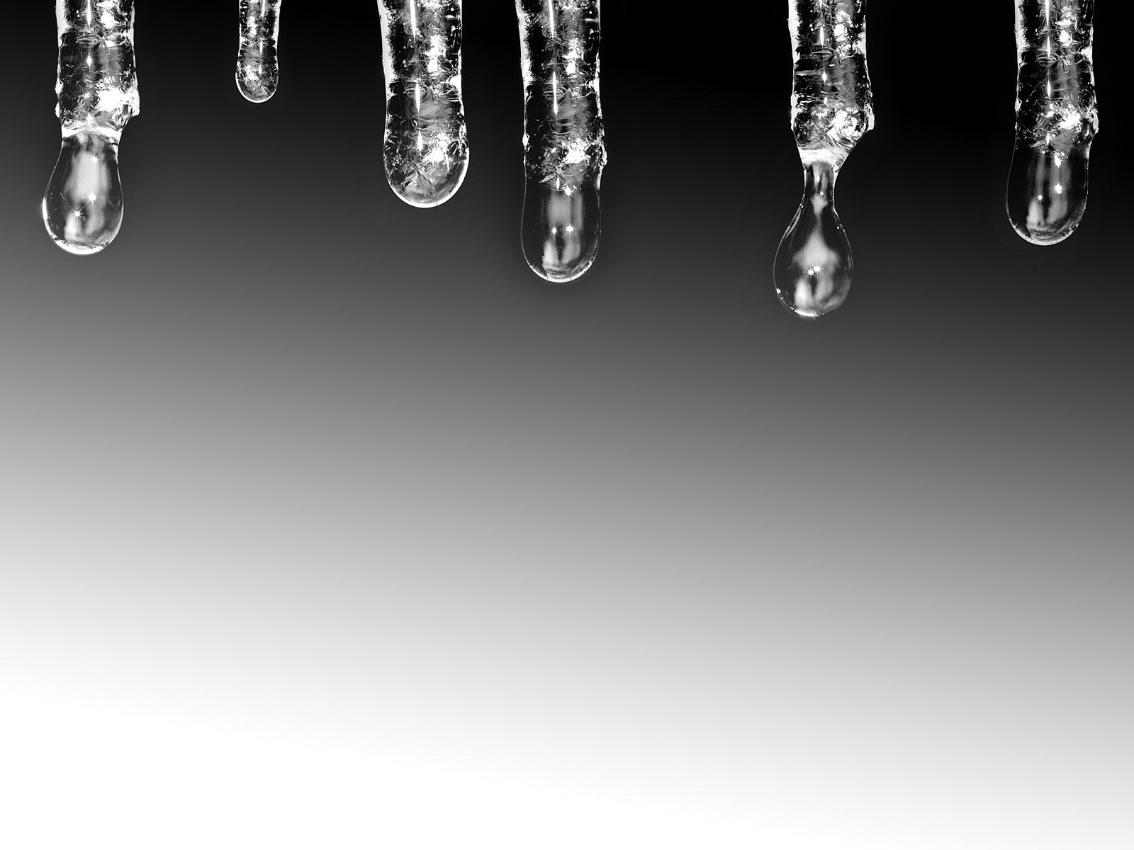 gouttes glace minimalisme