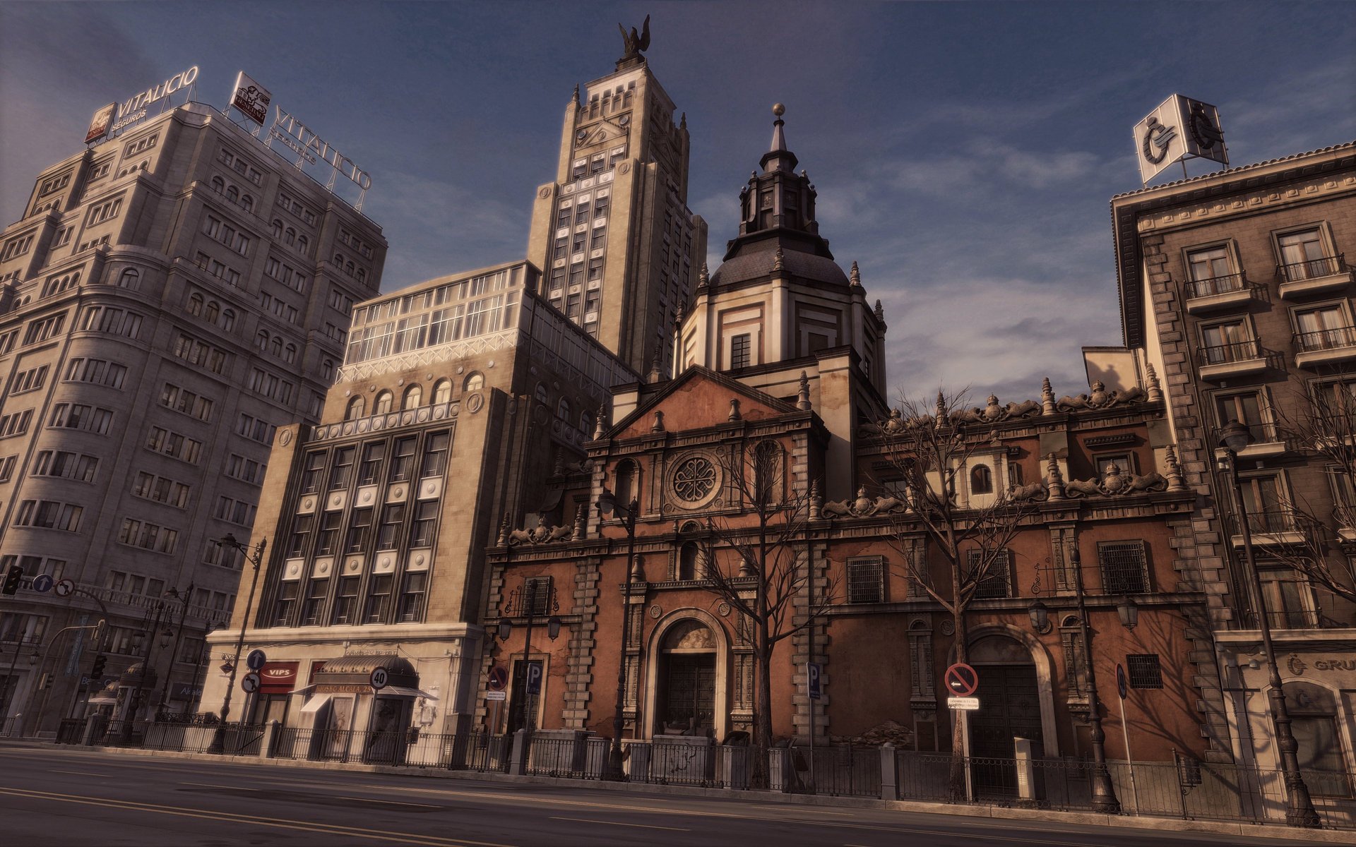 ville 3d maisons rue