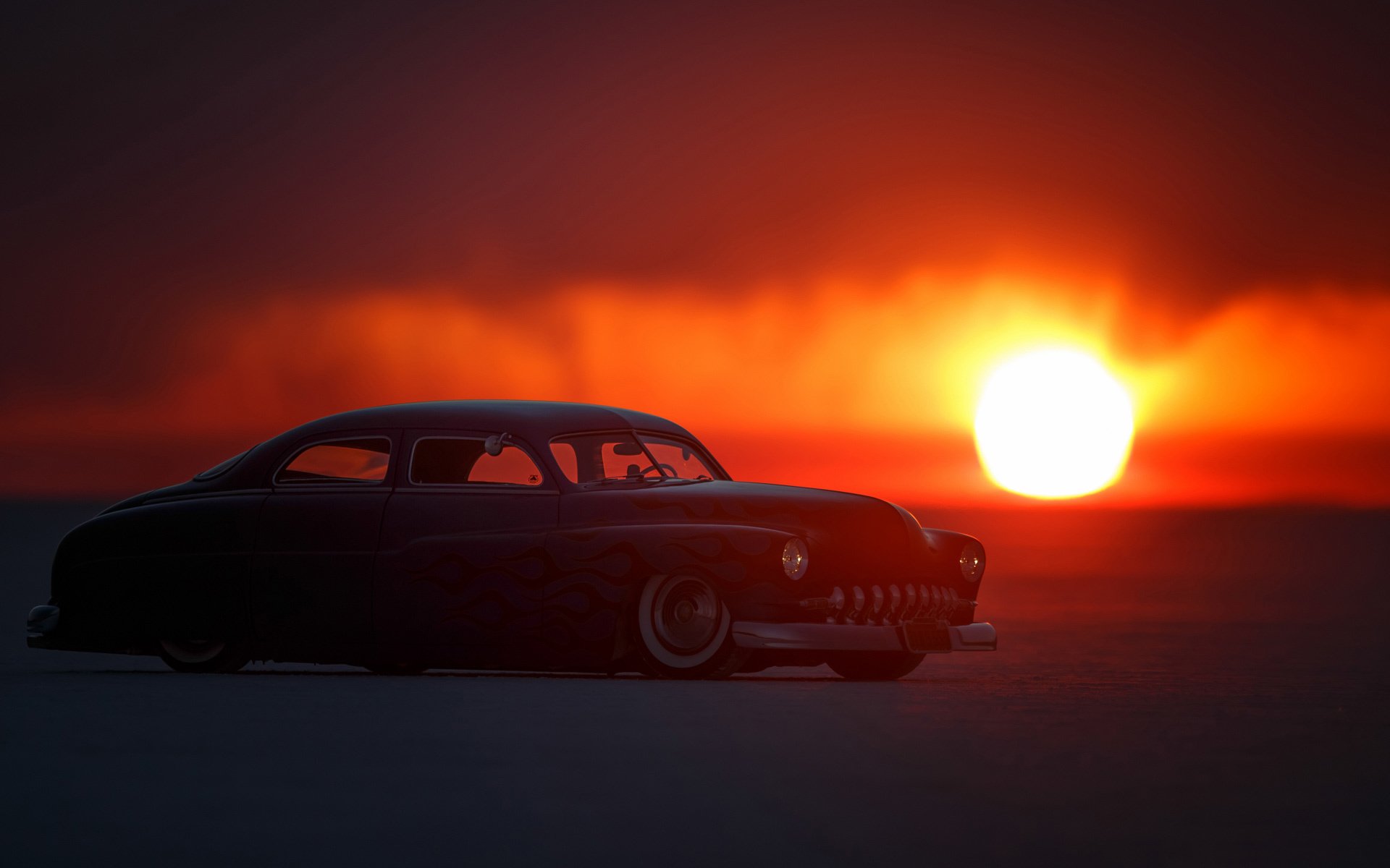 rétro automobile classique aube