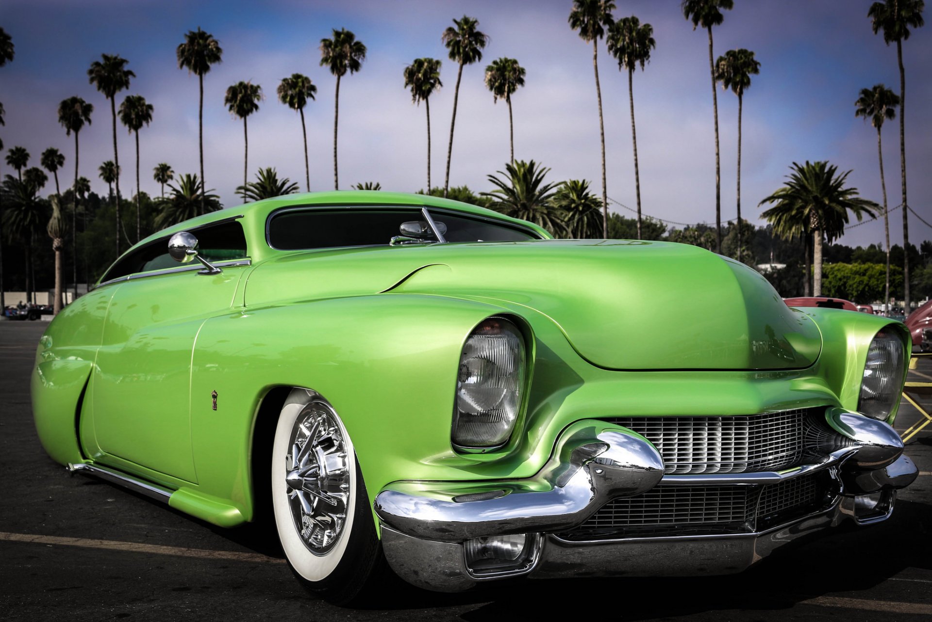 rétro automobile classique avant conception