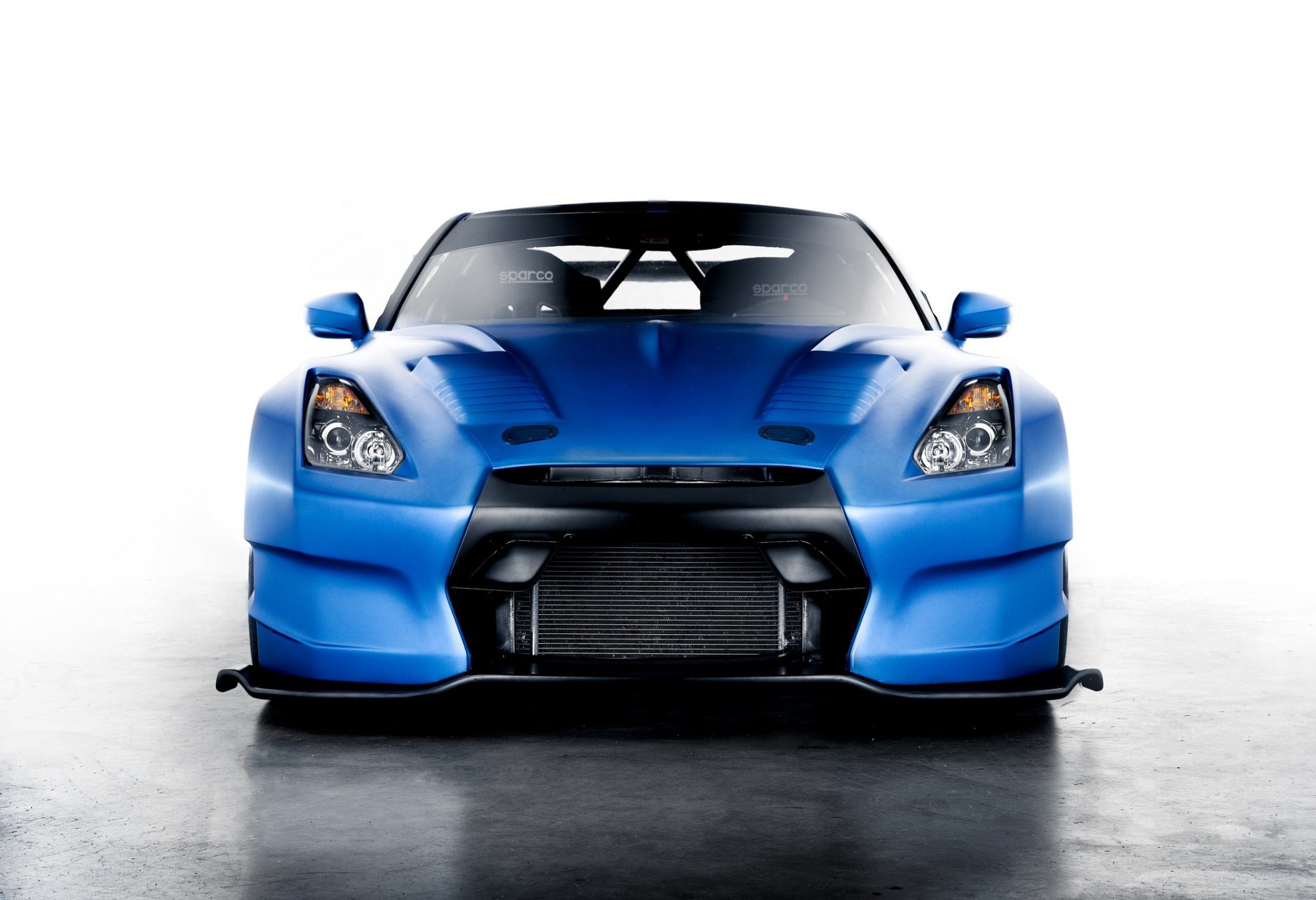 nissan gt-r bensopra bleu avant voiture nissan kit carrosserie