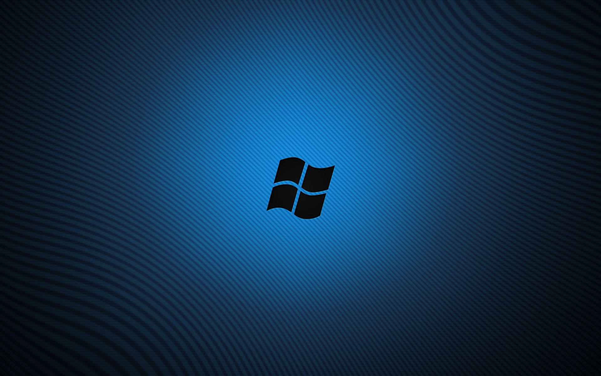 fenêtre logo bleu lignes