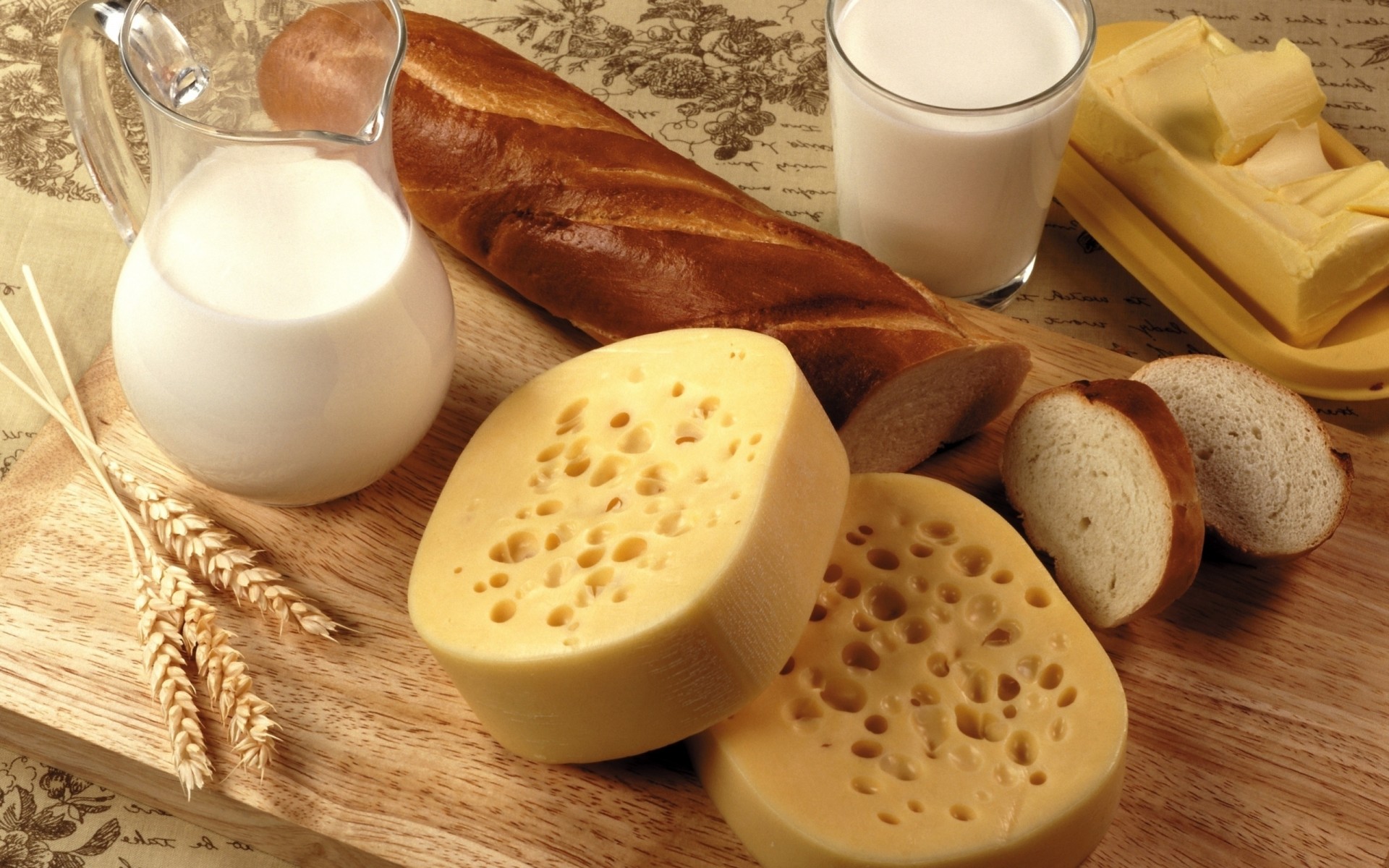 lait maquereau fromage appétissant pain