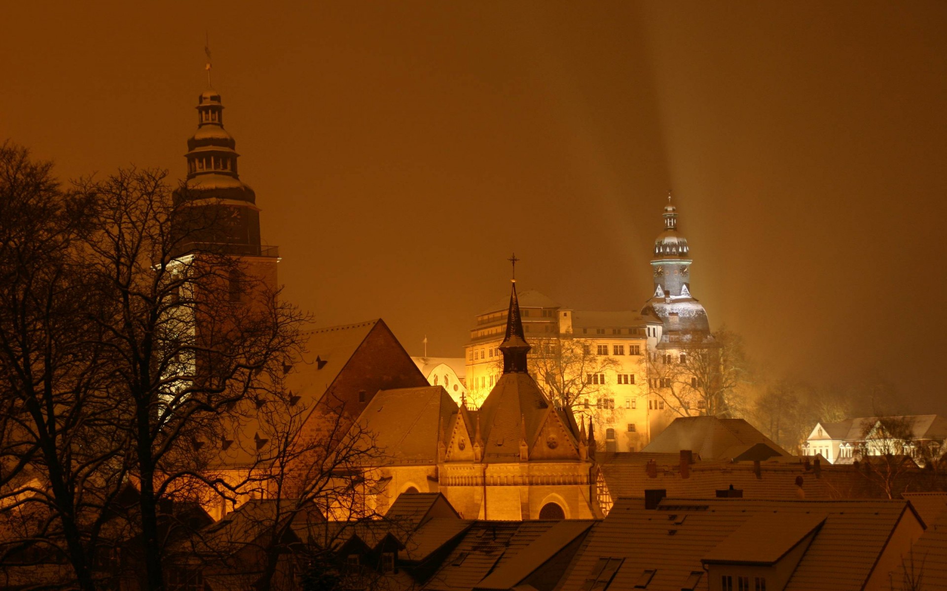 château vacances hiver vue