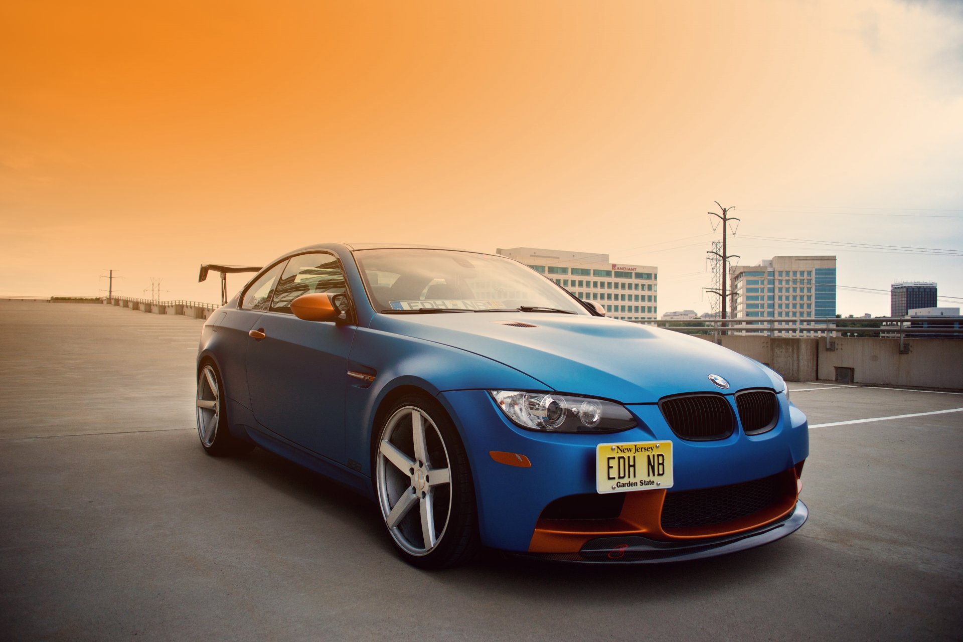 bmw e92 m3 tuning bleu