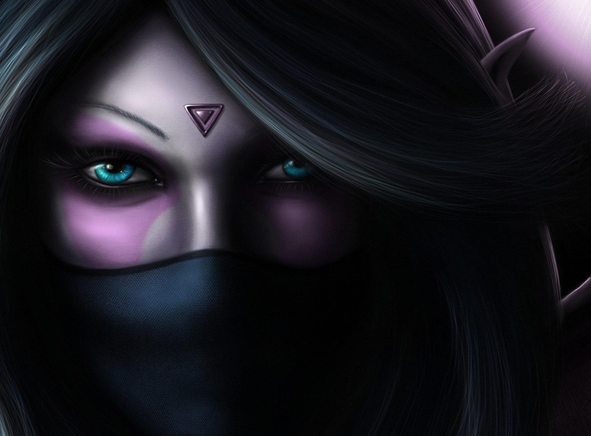 art fille symbole bandeau dota 2 lanaya elfe