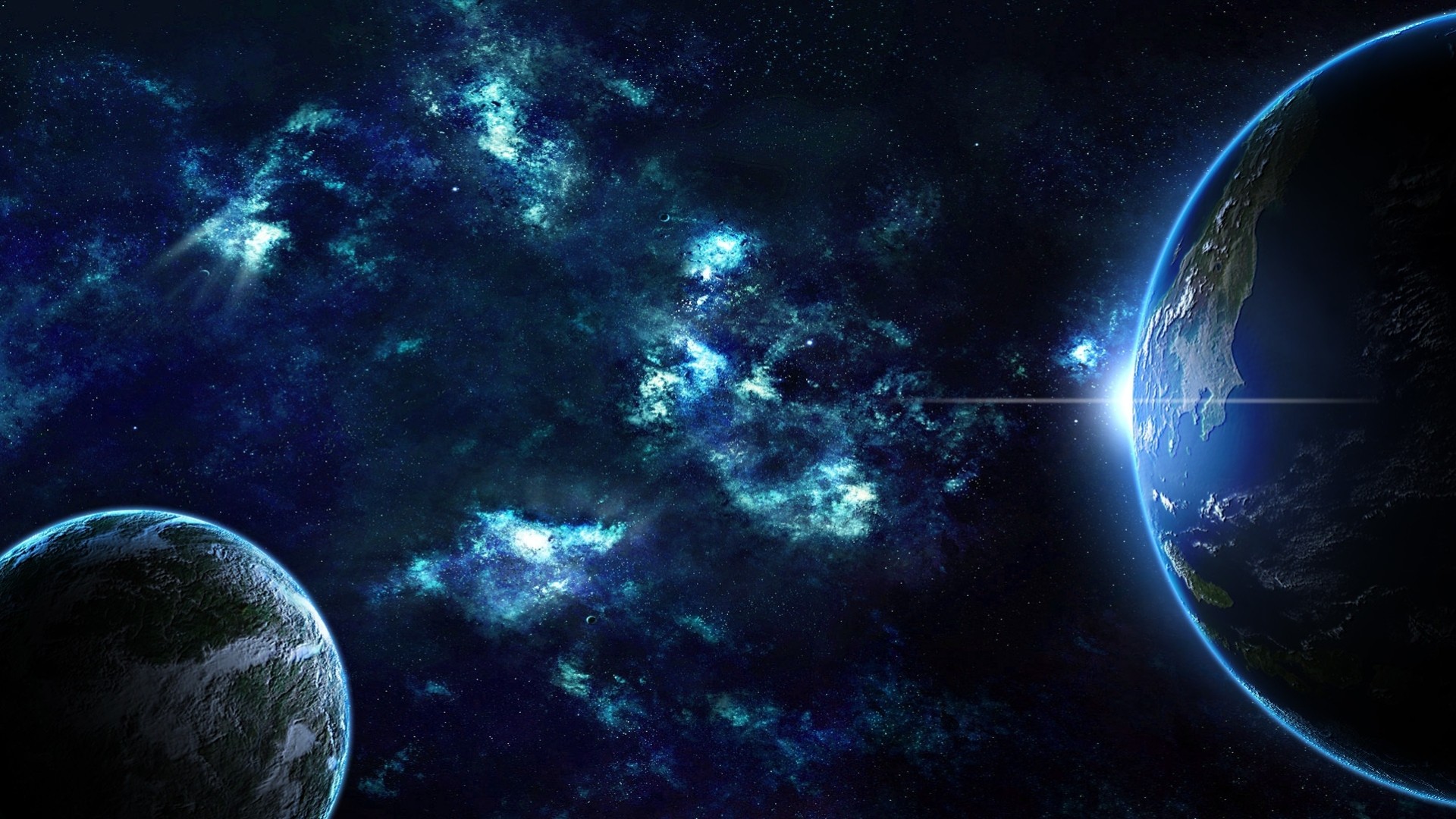 planète lever du soleil planète terre