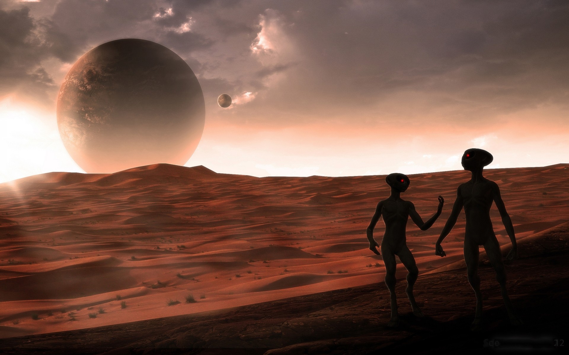 planète mars martiens