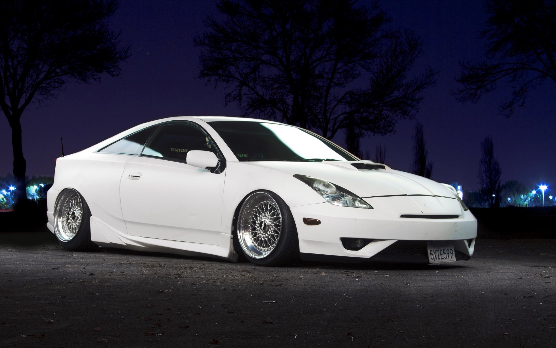 toyota celica toyota position tuning blanc