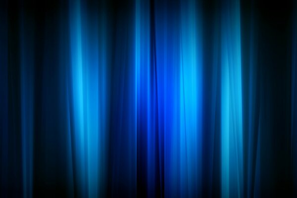 L éclat des lignes de nuances bleues