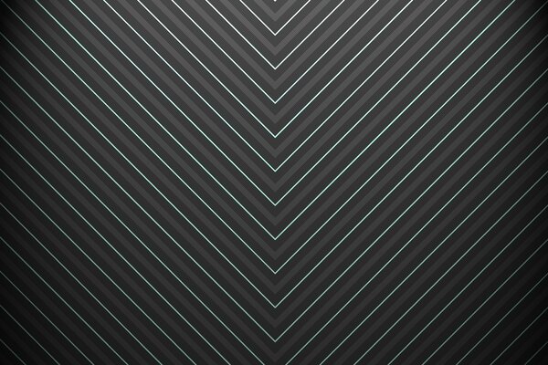 Les rayures grises créent un motif triangulaire