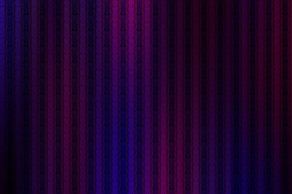 Bandes denses violet-rouge