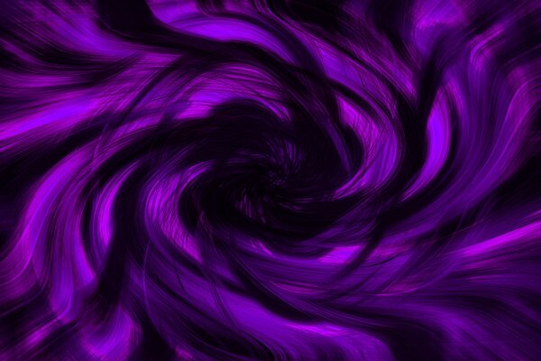 Beau Tourbillon violet avec l obscurité au centre