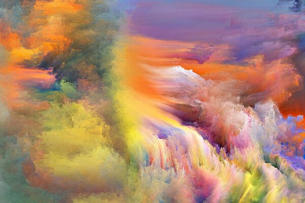 Une émeute de couleurs, des couleurs juteuses