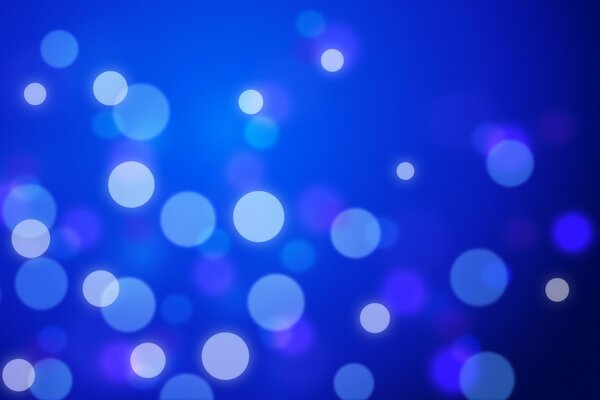 Motifs de cercles en bleu