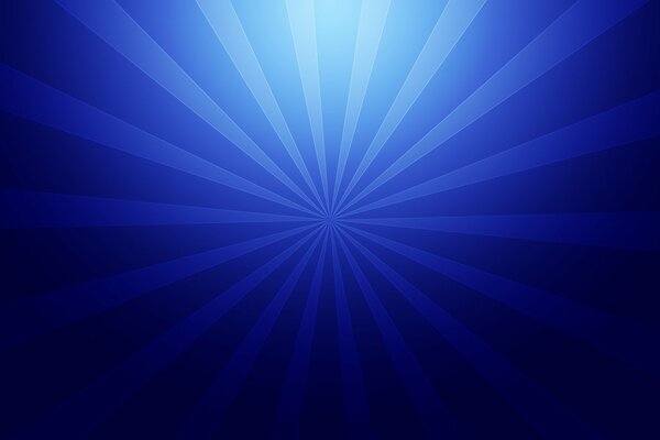 Rayons directs bleus