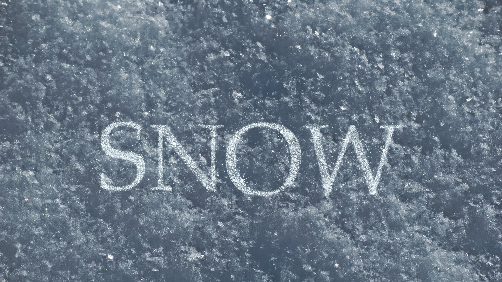 neige cristaux lumière