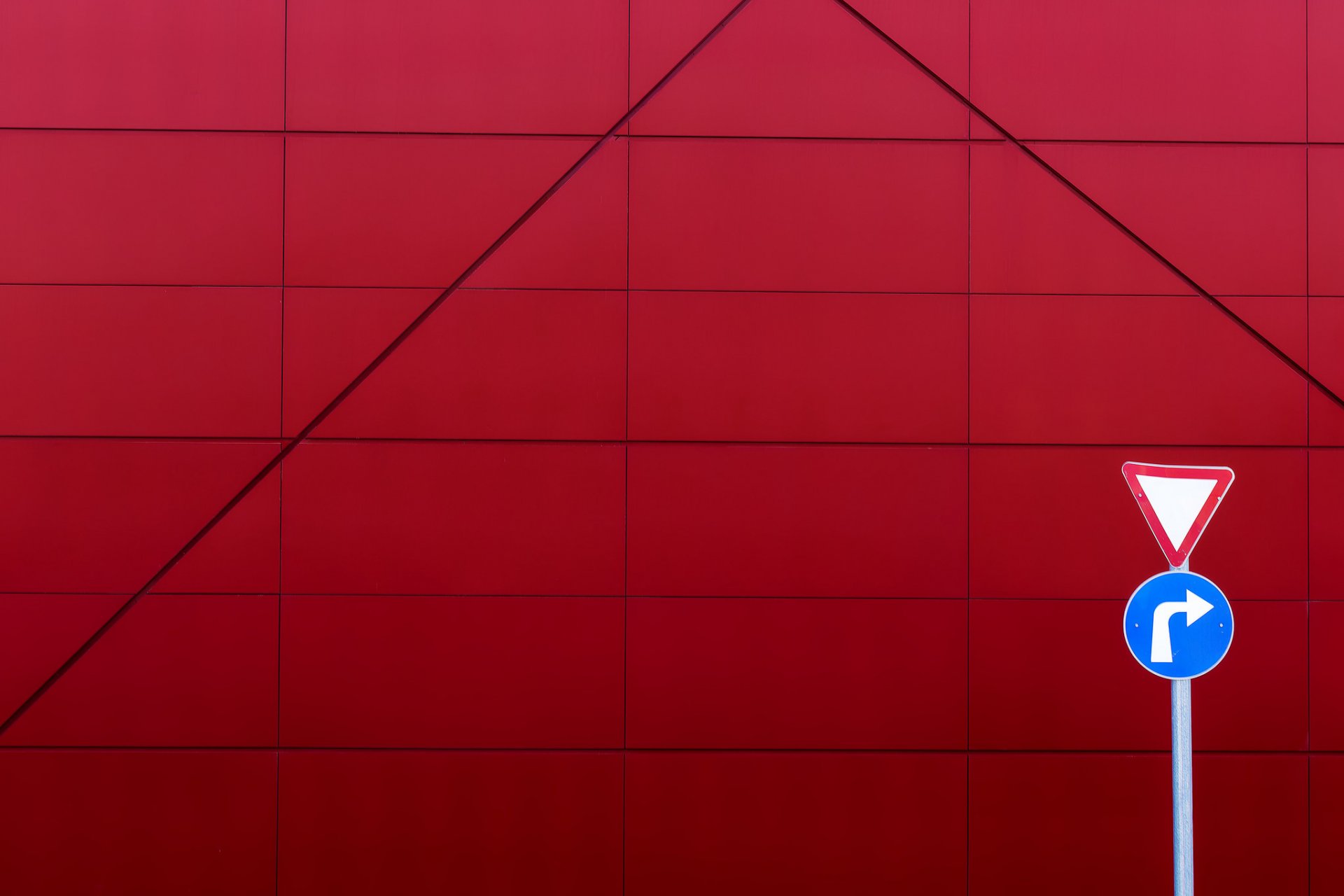 mur signes fond