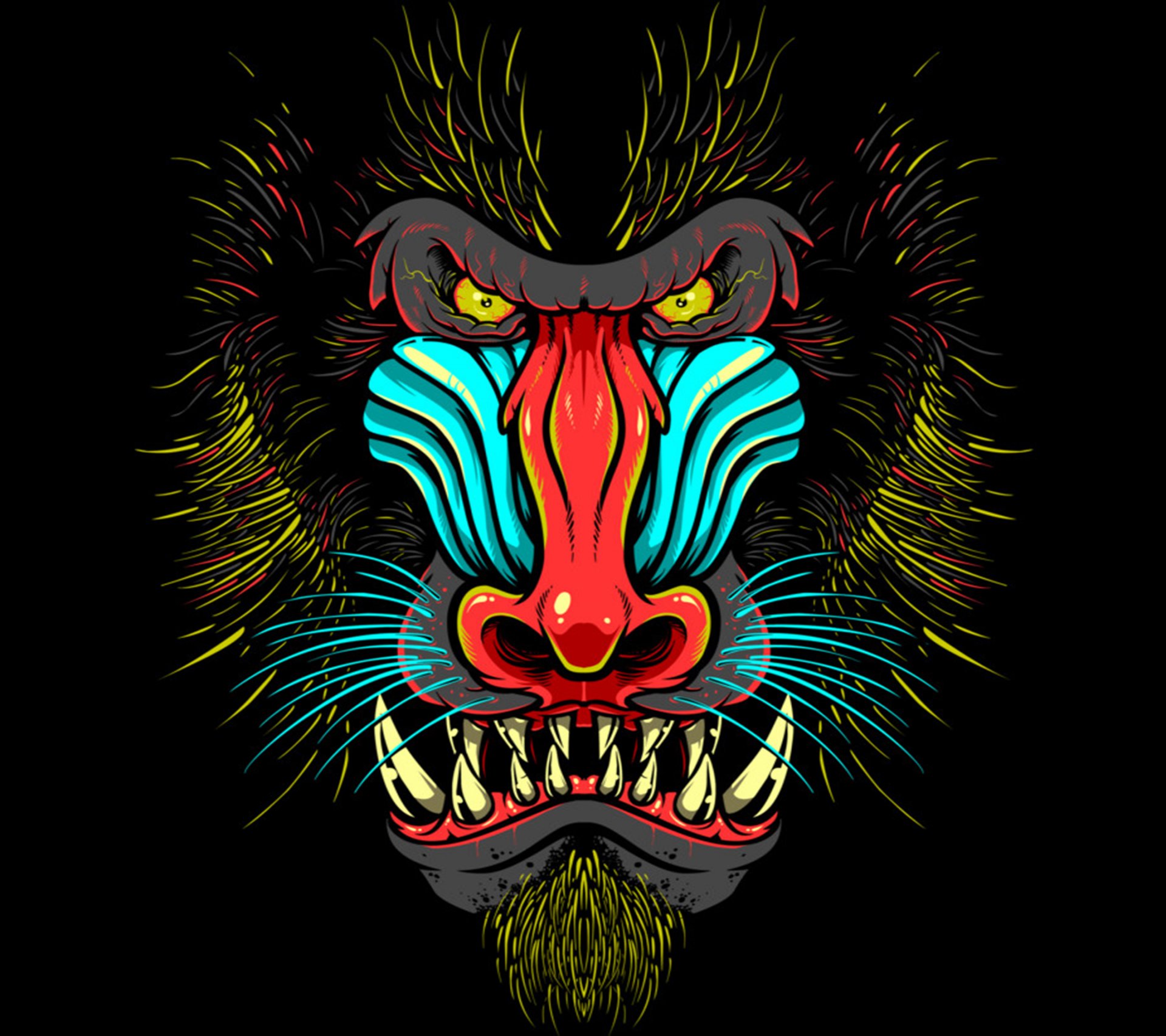 patron du monde rage visage