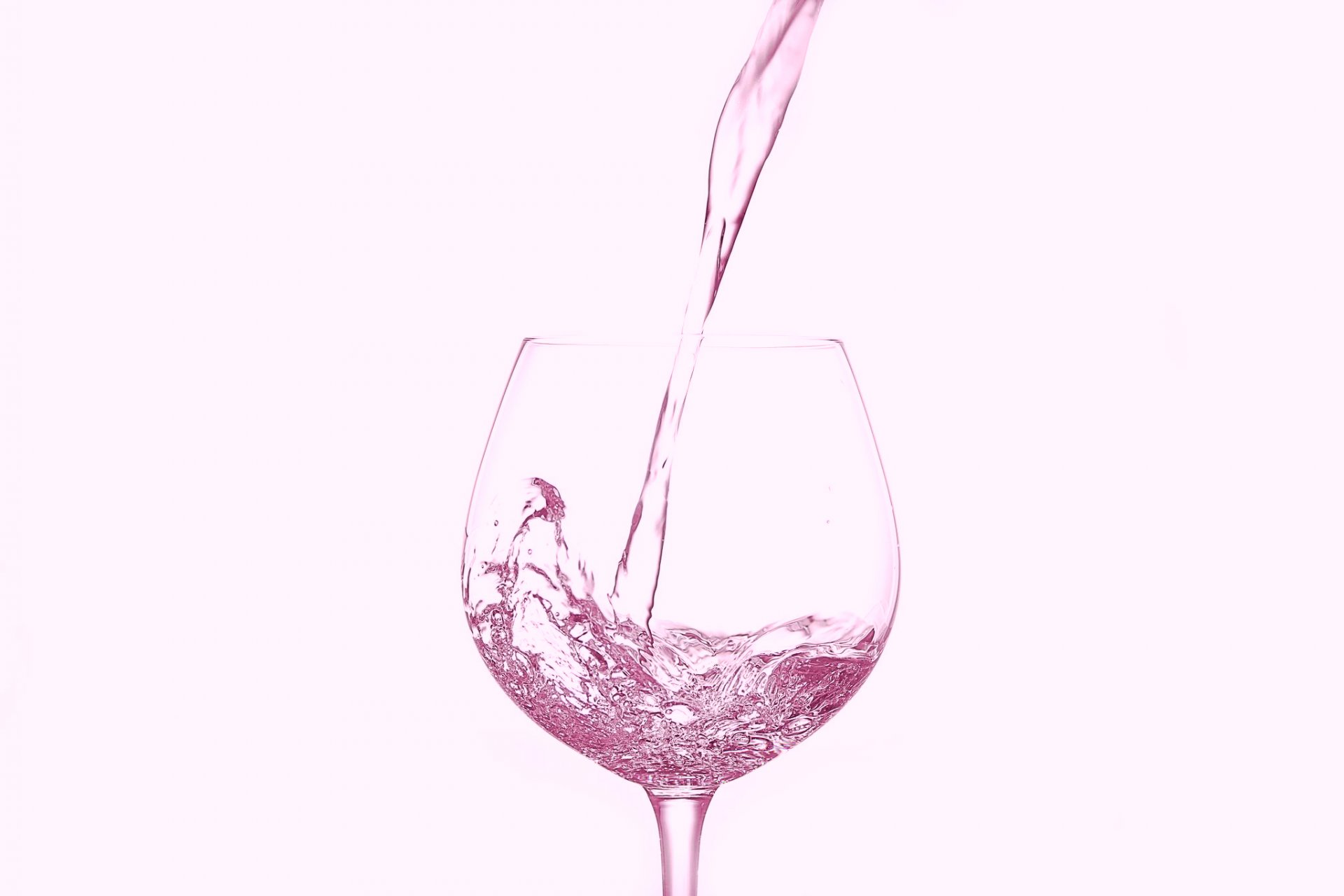 liquide verre à vin splash