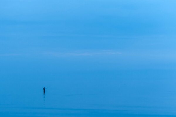 L homme dans la mer sans fin