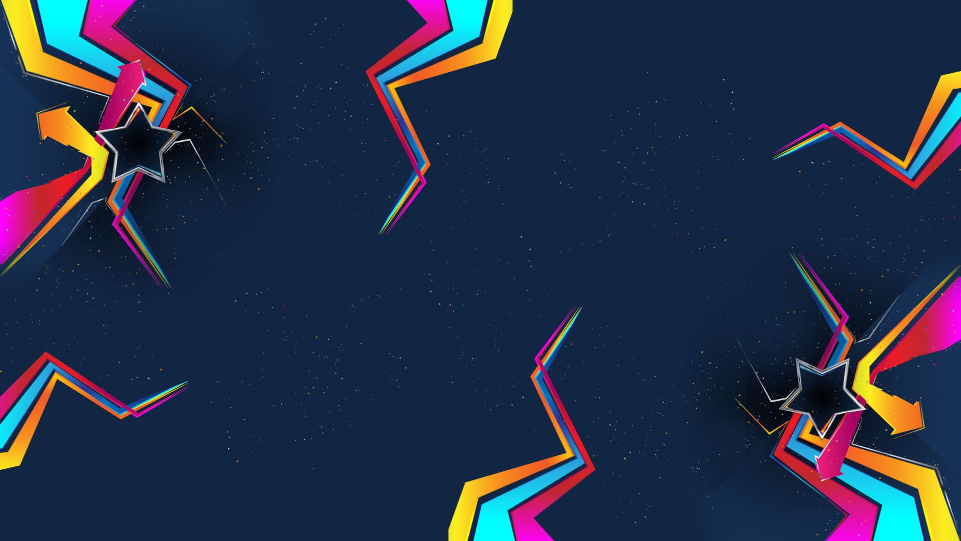 fond lignes flèches étoiles vecteur