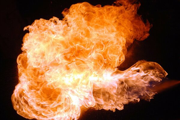 La flamme обжигающее regard de la première minute