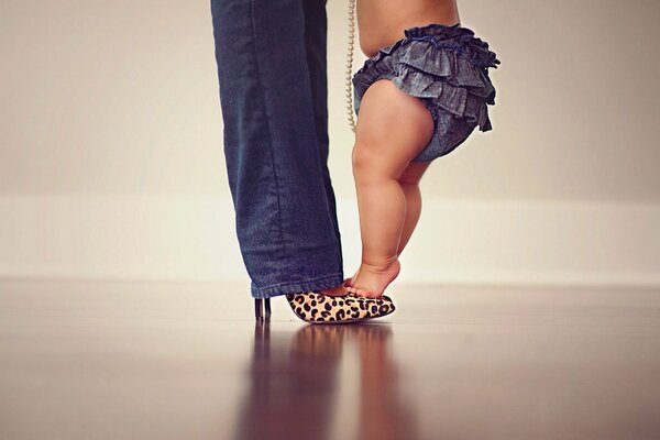 Photo de maman et bébé