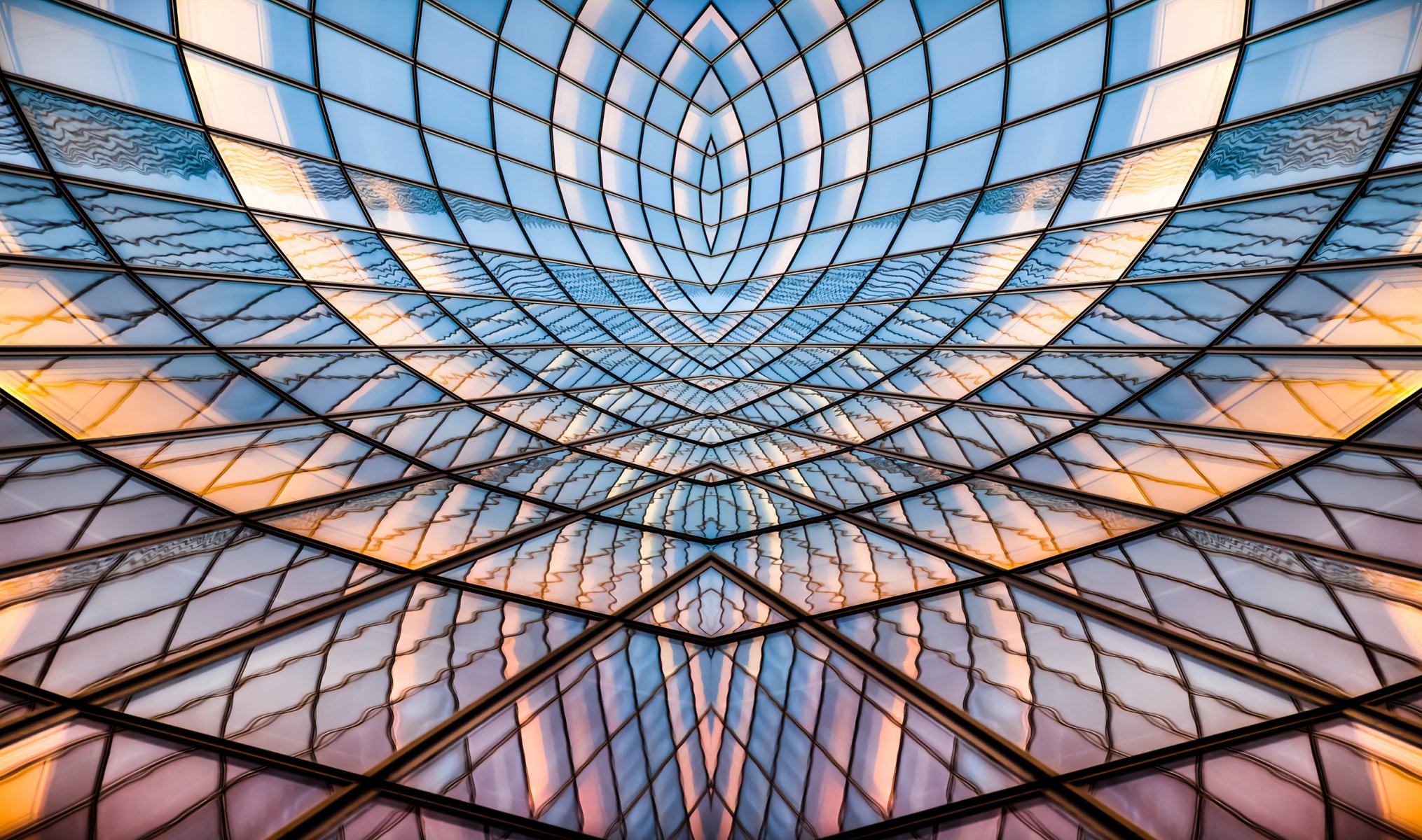 vitraux verre lignes