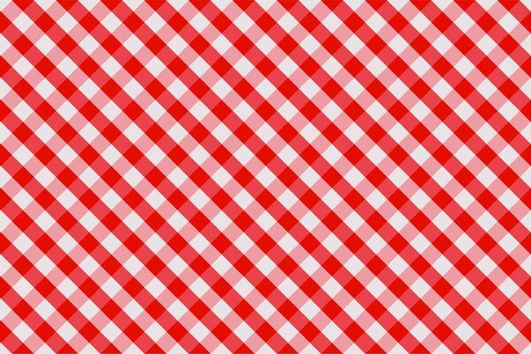 Nappe à Carreaux rouge et blanc